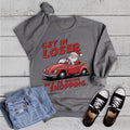 Christmas Get in Loser Shopping Sweatshirt