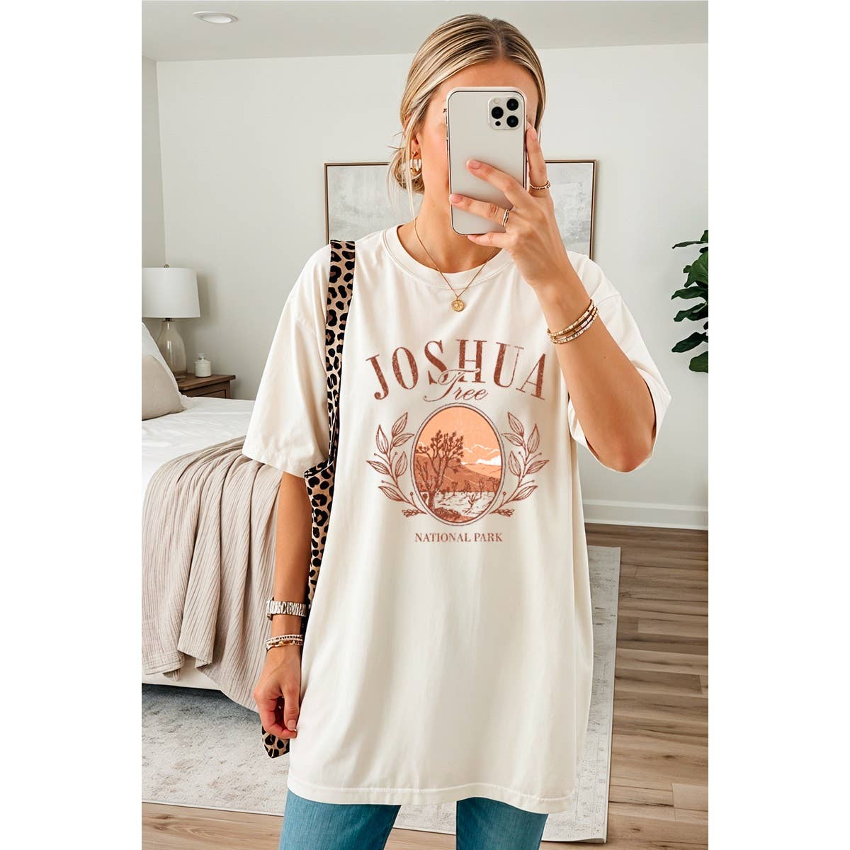 Joshua Tree Vintage  Graphic Oversized Tee