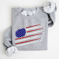 Fighter Jets, Navy, Air Force, American Flag, Sweatshirt