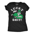 Lucky As Shit Cat Women's T Shirt