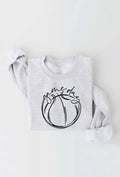Gameday Basketball  Plus Size Sweatshirt