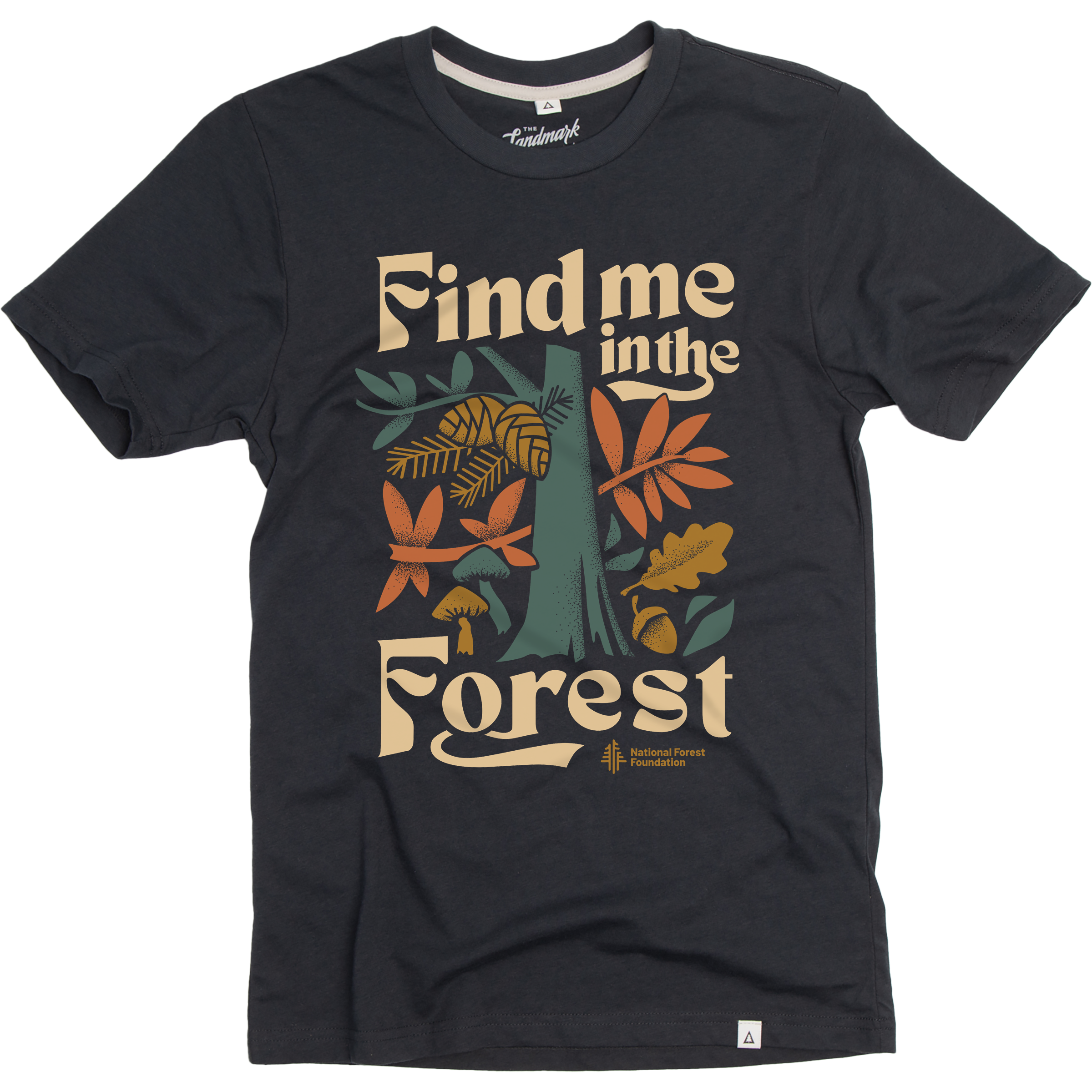 Find Me in the Forest Unisex Short Sleeve Tee