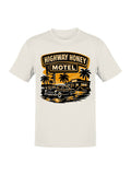 Roadtrip USA Highway Honey Motel Retro Art Men's Tee