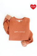 Get Cozy Plus Graphic Sweatshirt