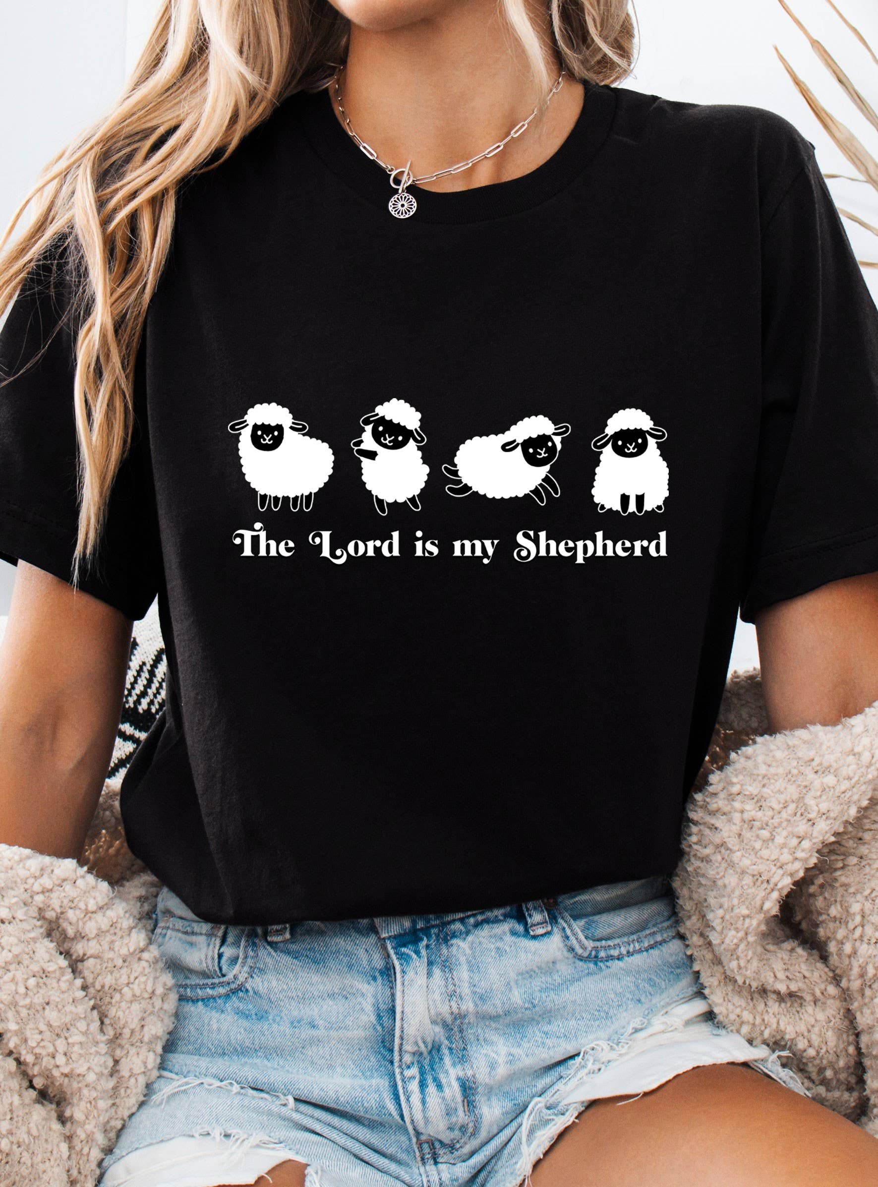 The Lord Is My Shepherd Graphic Tshirts