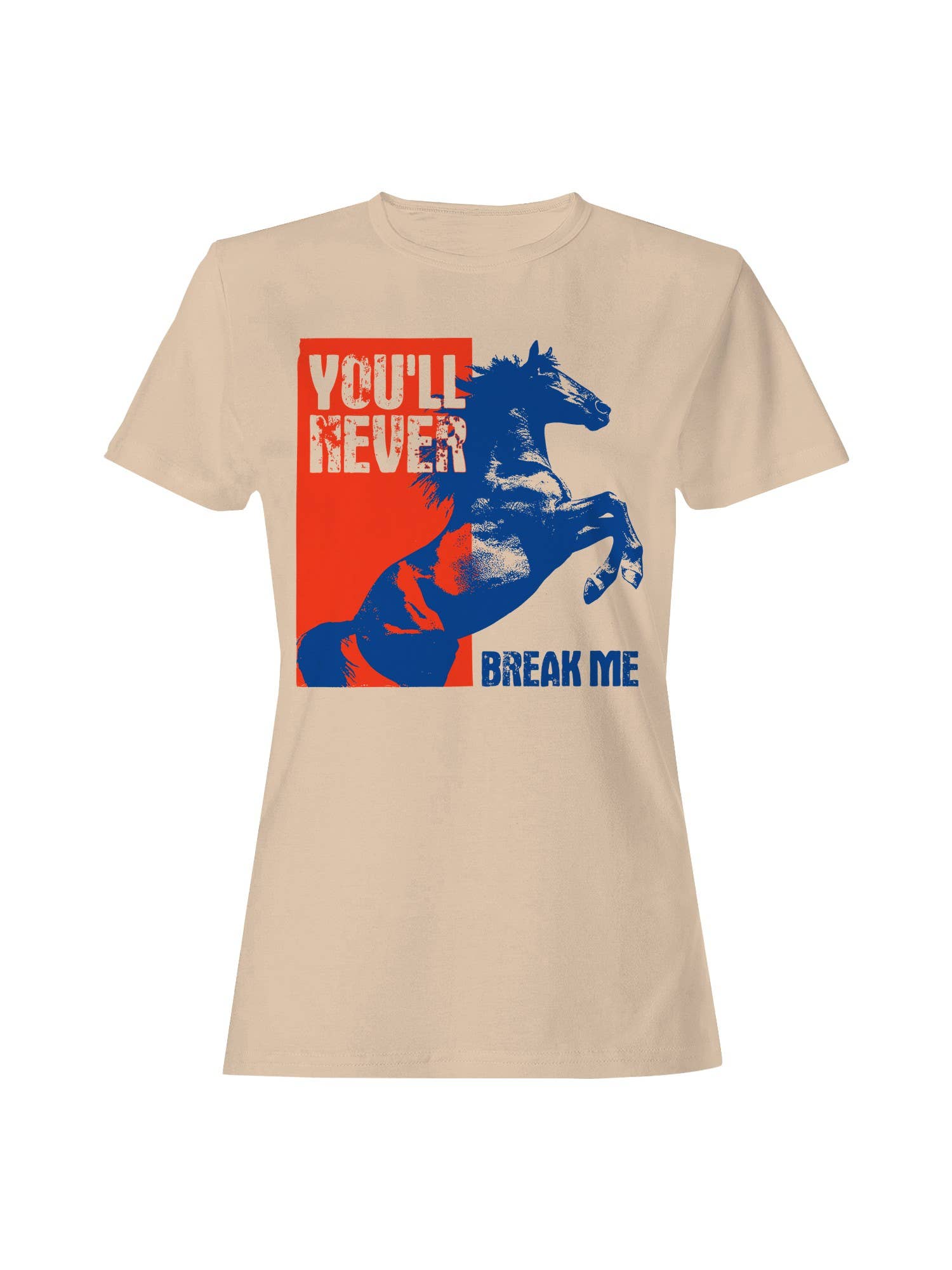 Unbreakable Spirit Horse Design Women's T-Shirt