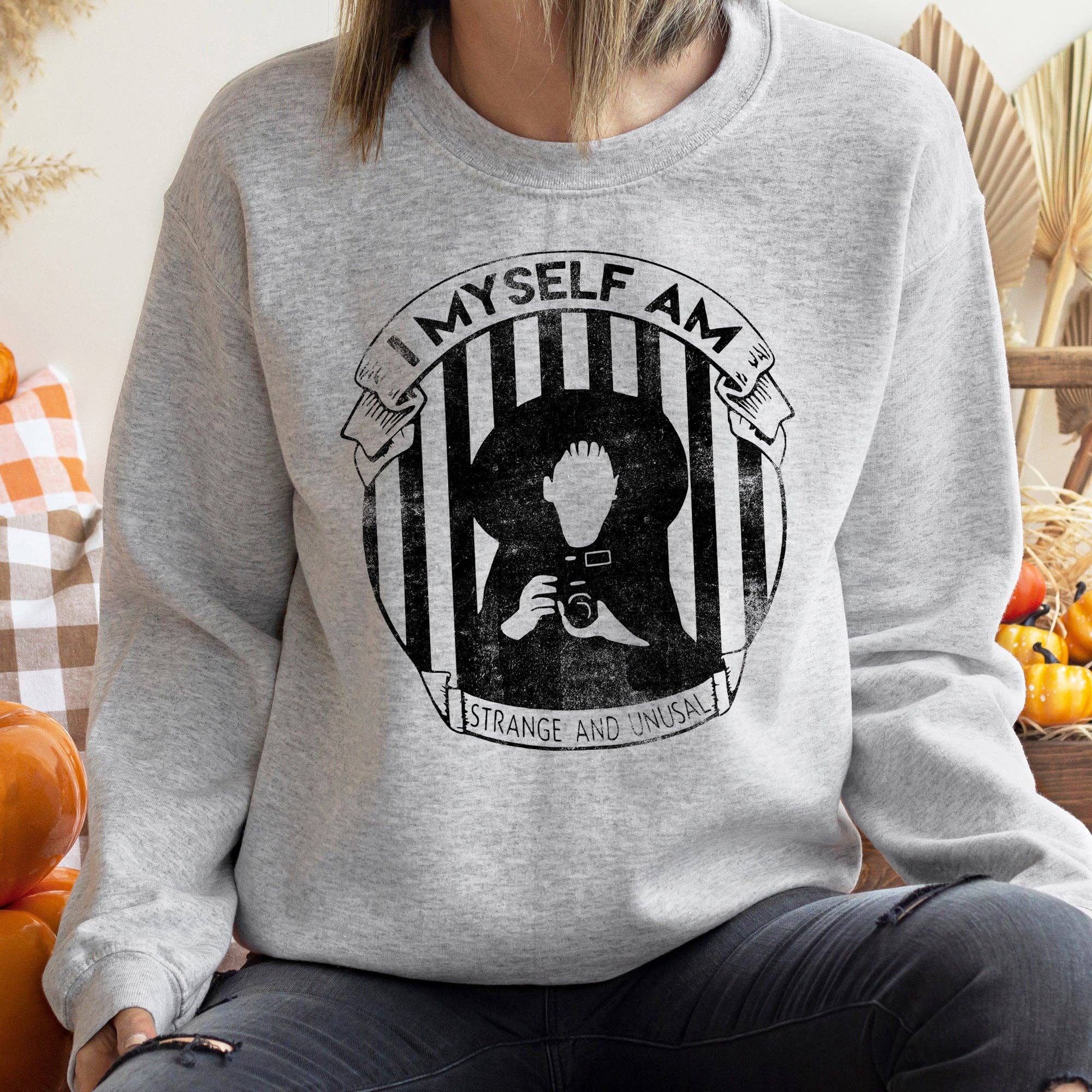 I Myself Am Halloween Sweatshirt