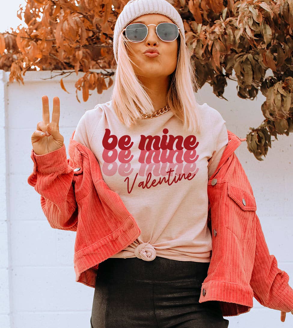 Be Mine Valentine - Valentine's Day Cute Sweet Gift T-Shirt