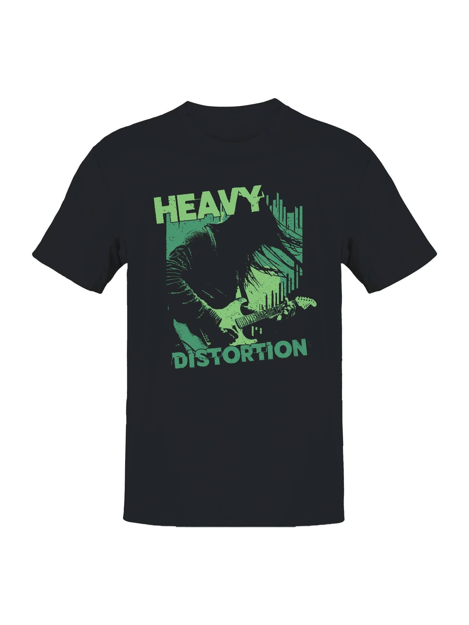Heavy Distortion Guitar Art Men's T-Shirt