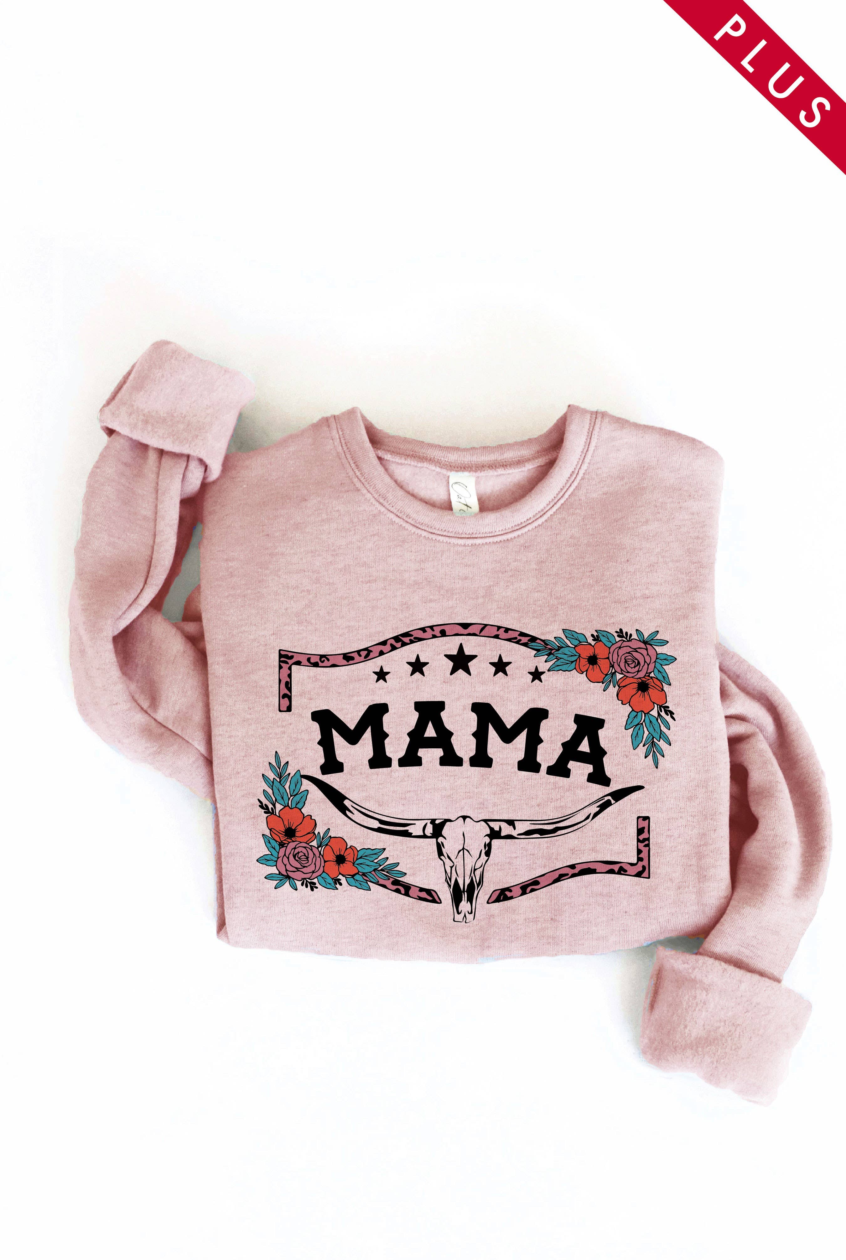 Mama  Plus Graphic Sweatshirt