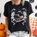 Tis the Season Dancing Skeletons Halloween T-Shirt