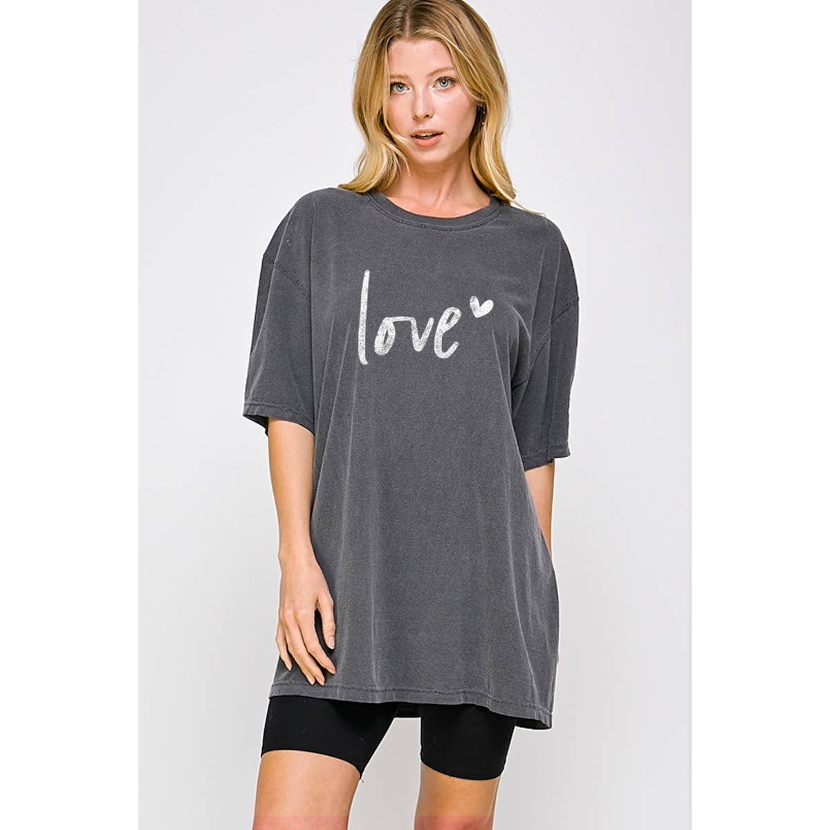 Valentine Vintage Graphic Oversized Tee