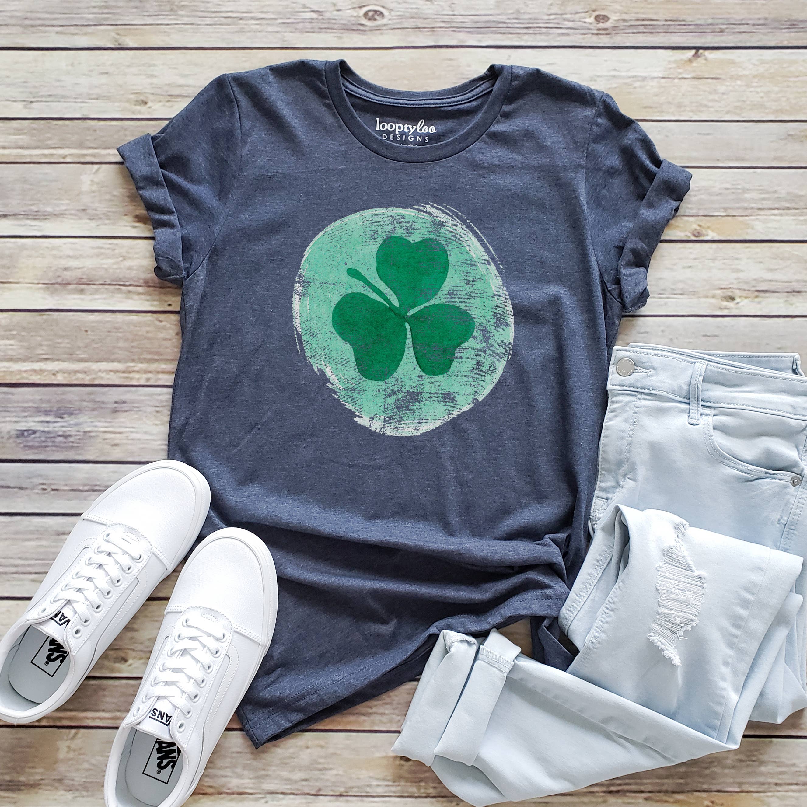 Classic Clover Tee | St. Patrick's Day | Sizes XS-2XL
