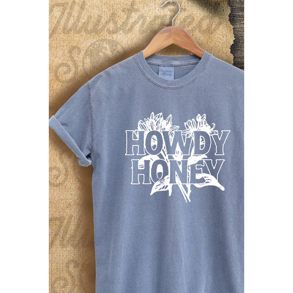 Howdy Honey Vintage Graphic  Tee
