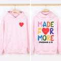 Made For Love, Ephesians, Faith, Christian Hooded Sweatshirt