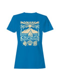 Sunset Sail On Tropical Waters Women's T-Shirt