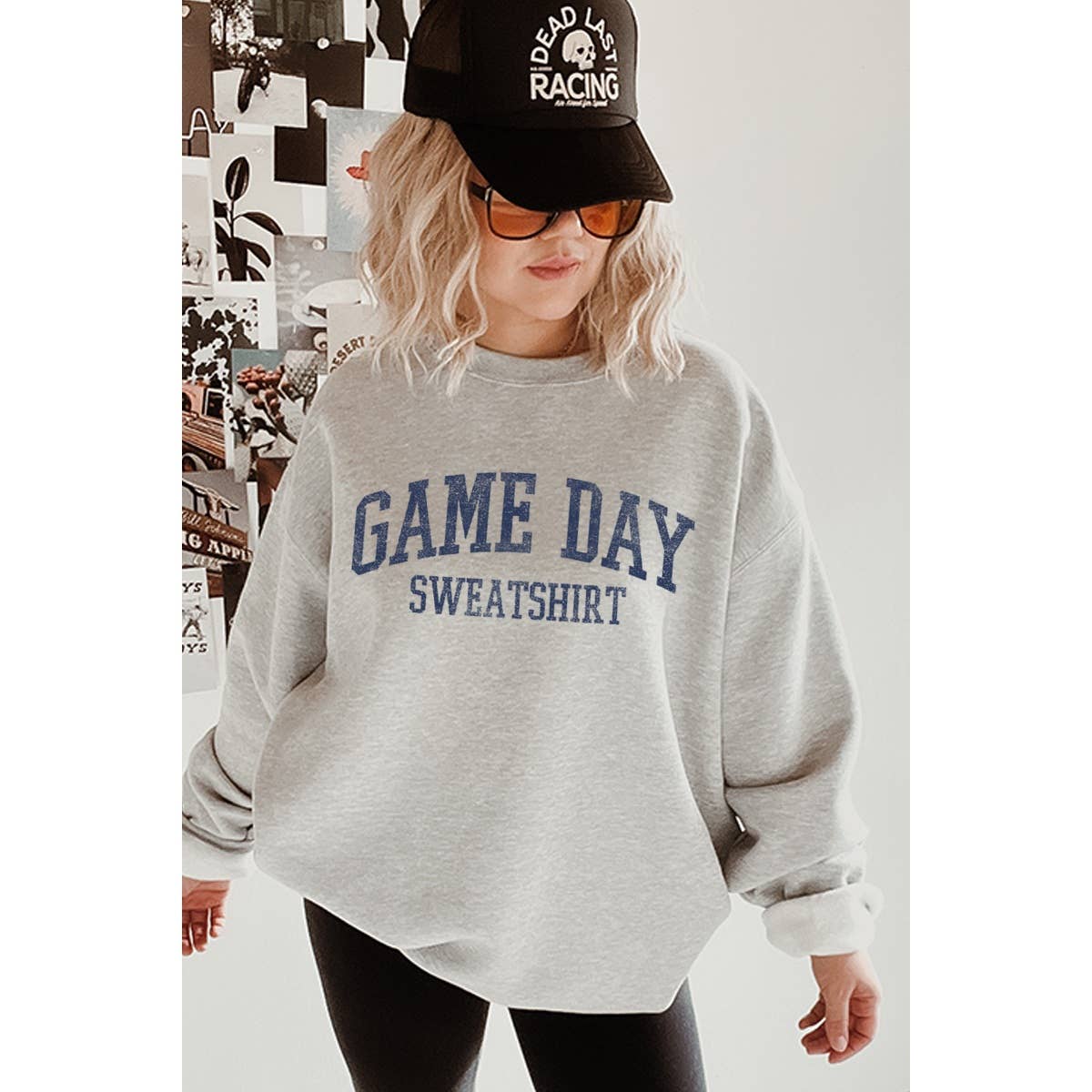 Game Day Sweatshirt Vintage Graphic Sweatshirts