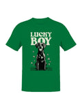 St. Patrick's Day Lucky Boy Dog Shades Men's Tee