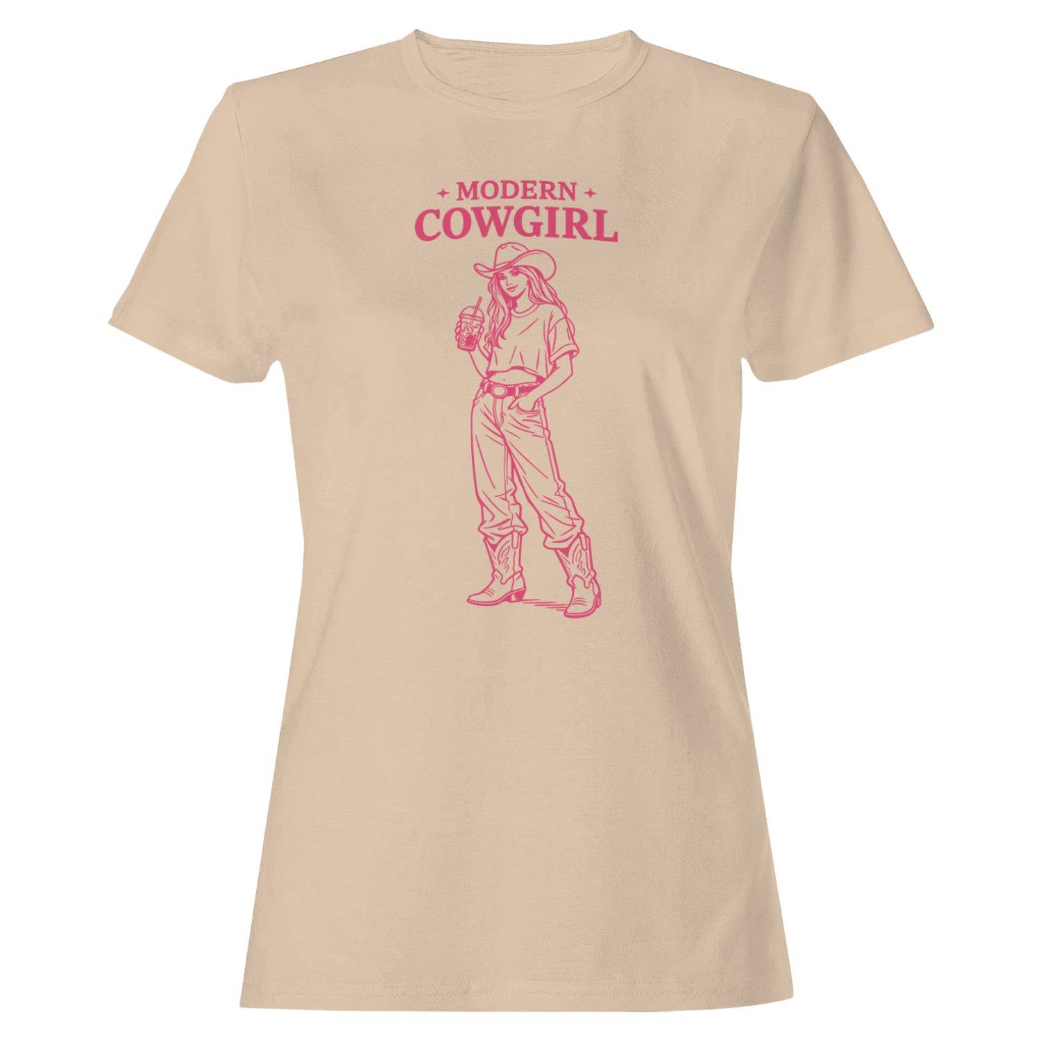 Modern Cowgirl Women's T-Shirt Natural