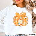 Lace Floral Pumpkin Fall Graphic Sweatshirt
