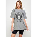 Land of Legends  Vintage  Laser Cut Oversized Tee
