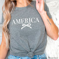 July 4th Graphic Tee | Coquette America   | Bella Canvas