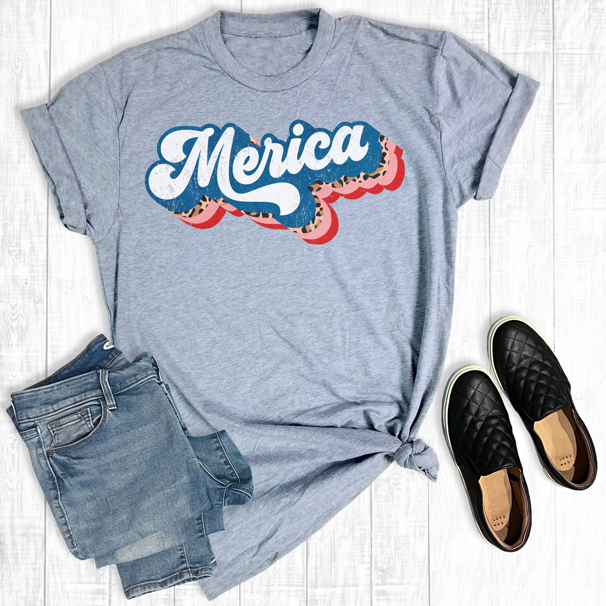 Retro Leopard 'merica
