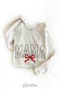 Mama Bow Thermal Vintage Pullover