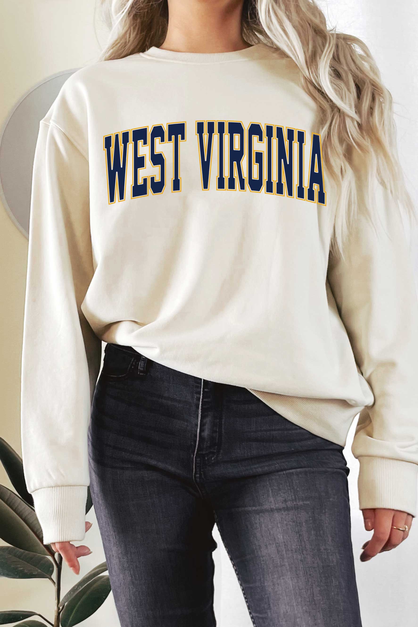 West Virginia Puff Graphic Terry Sweatshirts