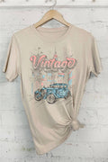 Vintage Car-Hand Drawn Design