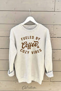 Fueled By Coffee Mineral Graphic Sweatshirt