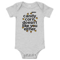 Candy Corn Doesn't Like You Either Kid's Onesie