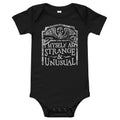 I Myself Am Strange And Unusual Kid's Onesie