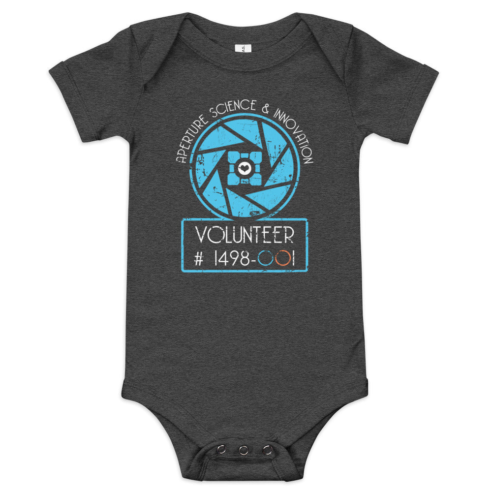 Aperture Science Volunteer Kid's Onesie