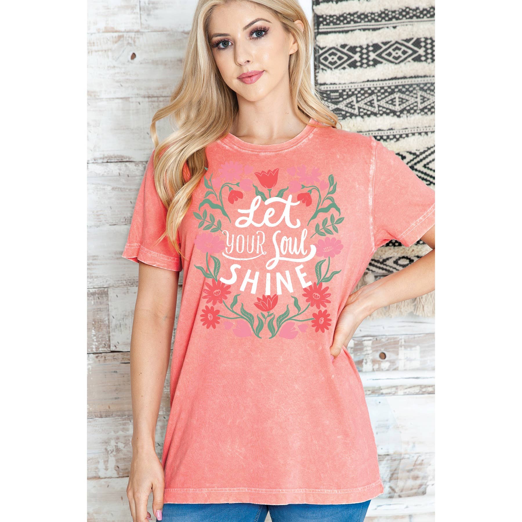 Let Your Soul Shine- Vintage Mineral Wash
