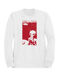 Alien Craving: Here For Pizza Women's Sweatshirt