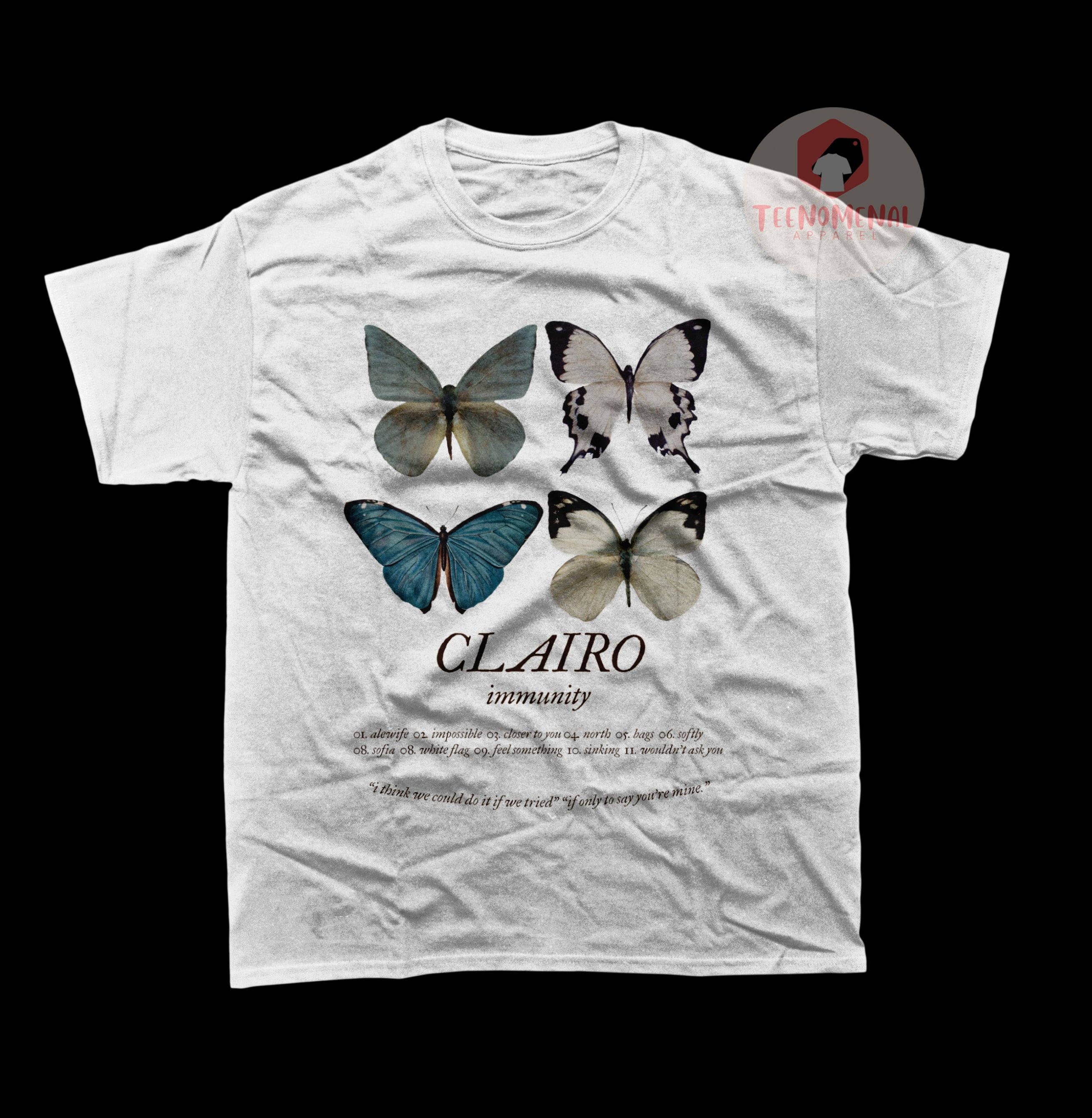 Clairo Unisex T-Shirt - Immunity Album Tee Music Merch Gift