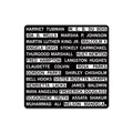 Black History Heroes Die-Cut Sticker