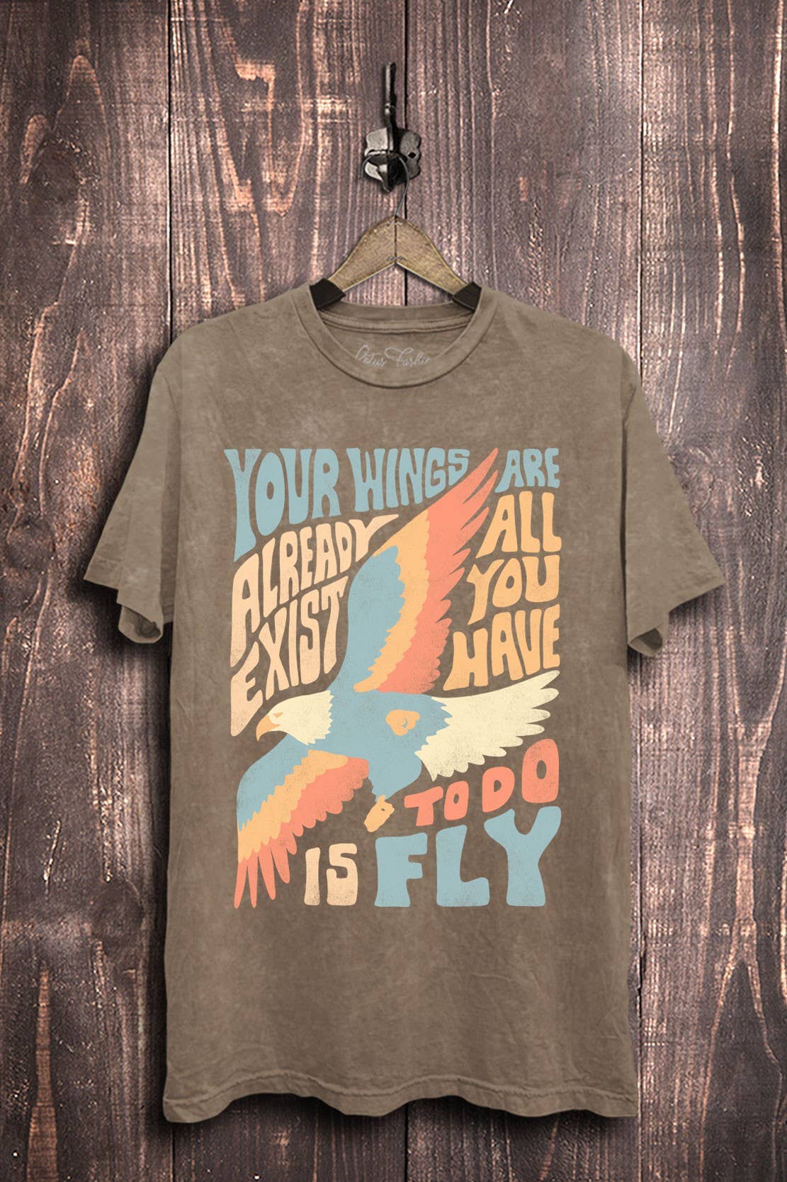 Wild Spirit Eagle Graphic Top
