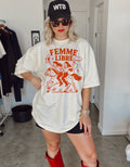 Femme Libre Feminist Girl Power Tee - Ivory