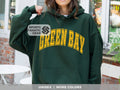 Green Bay Vintage Football Sweatshirt - 80s Retro Style