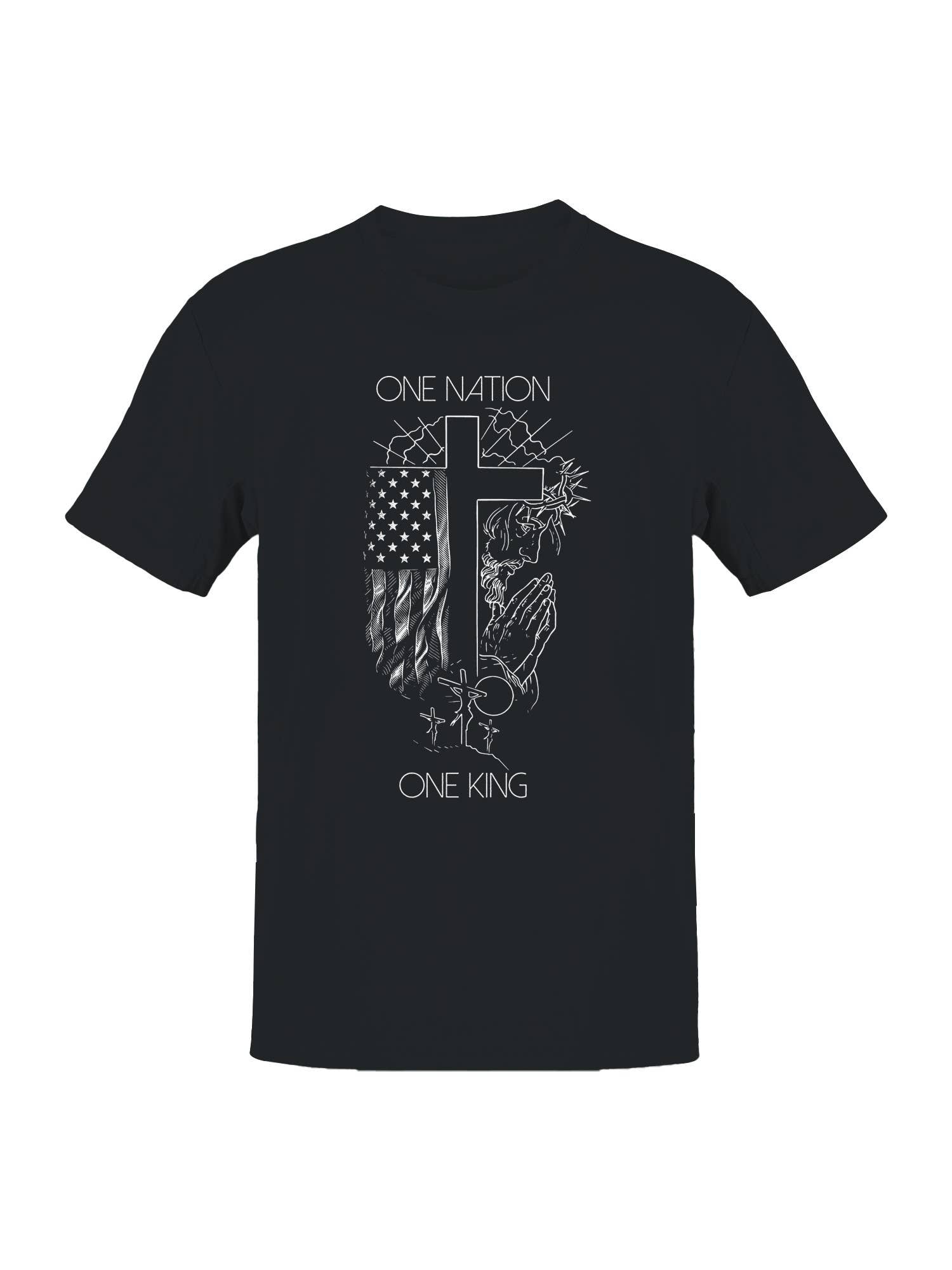 One Nation One King Tribute Art Men's T-Shirt