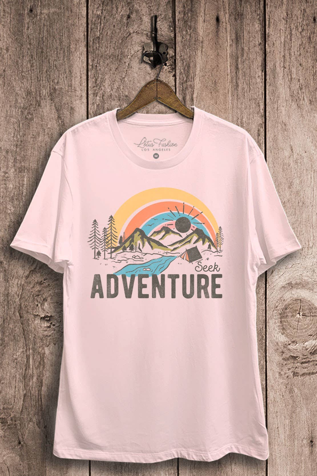 Seek Adventure Graphic Top