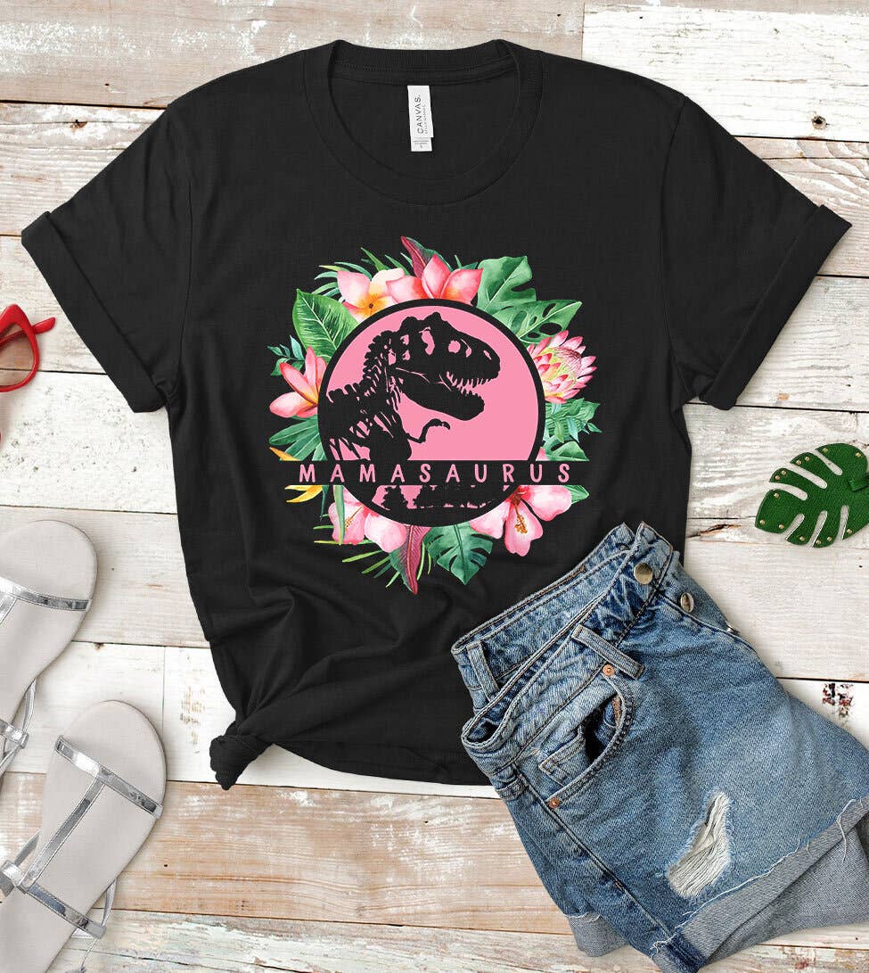Mamasaurus - Mama Dinosaur Fun Mother's Day Gift T-Shirt