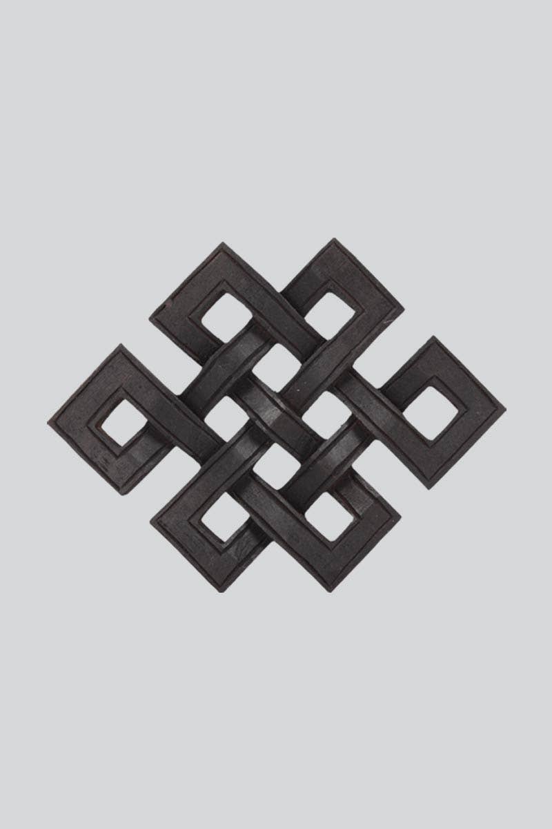 Black Wooden Endless Knot (EN-01)