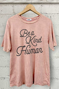 Be A Kind Human Graphic Oversized Tshirts