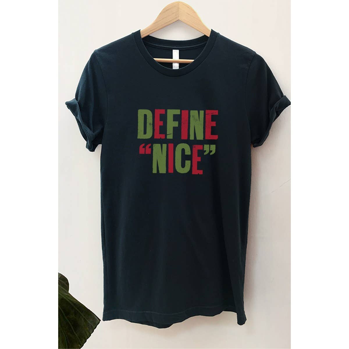 Define Nice Vintage  Graphic Tee