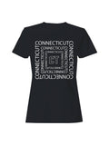 Connecticut Ct Spiral Design Women's T-Shirt