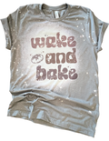 Wake and Bake Bleached Tee