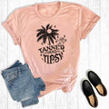 Retro Funny Tanned and Tipsy Graphic Tee